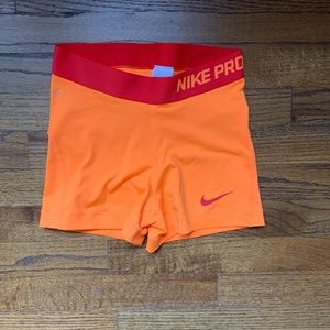 Nike Pro Athletic Shorts